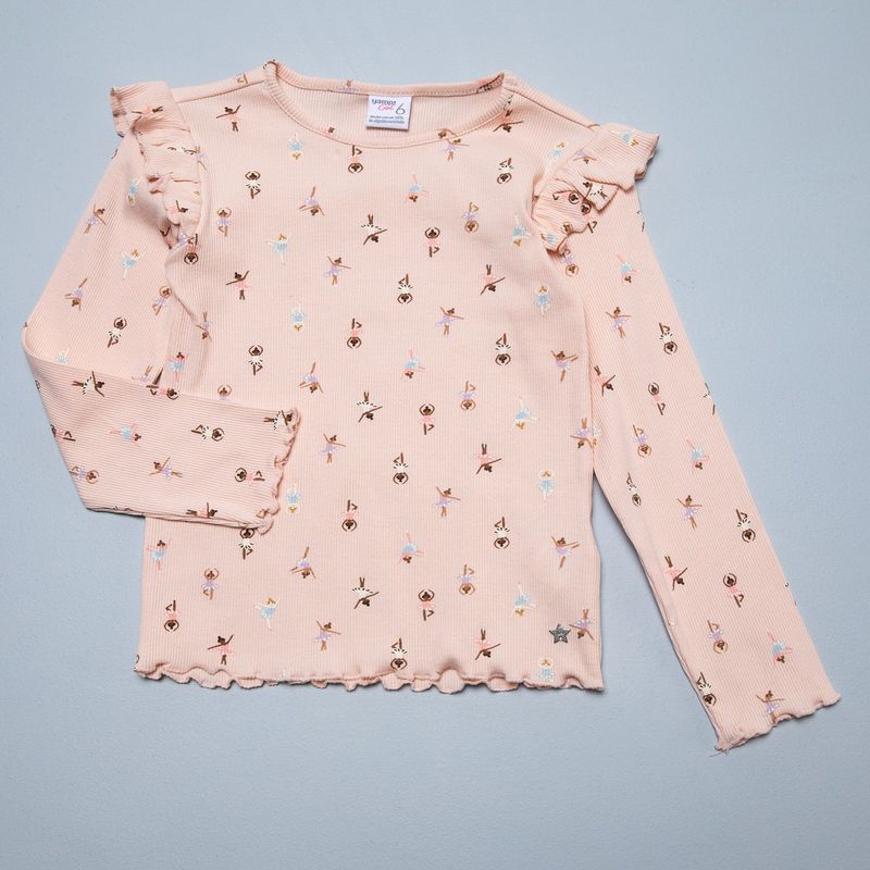 YAMP - Camiseta para Niña en Algodón Yamp