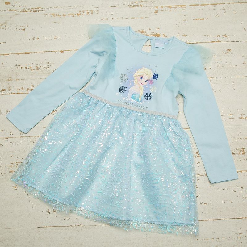 DISNEY - Vestido para Niña en Algodón FROZEN