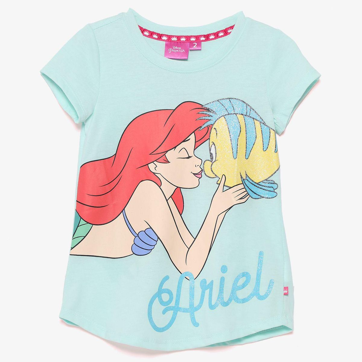 PRINCESS - Camiseta Niña Manga corta de Algodón Princess
