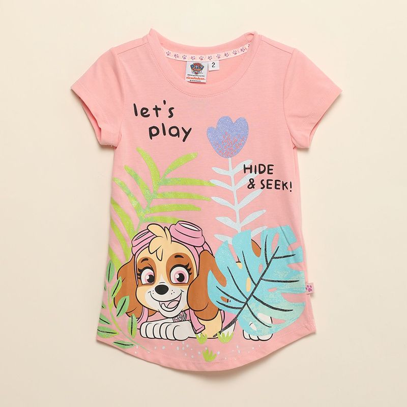 PAW PATROL - Camiseta Niña Paw Patrol Manga corta Paw Patrol