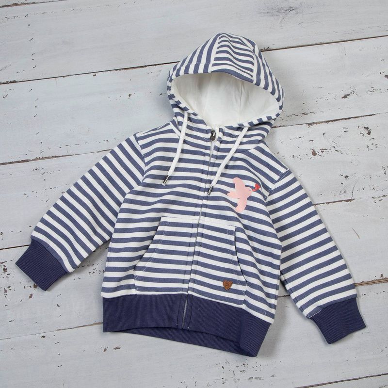 YAMP - Saco con capucha para Bebé niña en Algodón Yamp