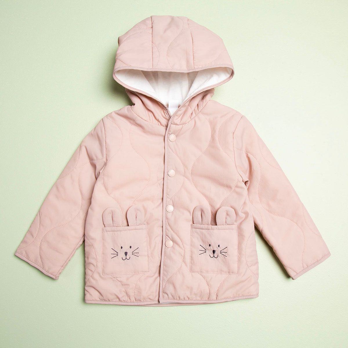 YAMP - Chaqueta Bebé niña Con capucha Manga larga Yamp