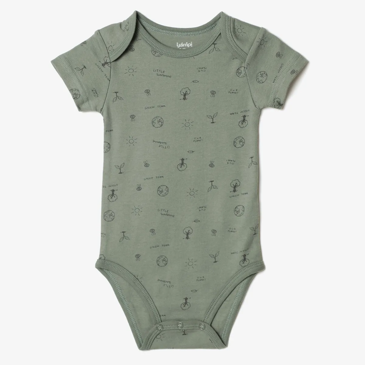 YAMP - Pack de 5 Bodies para Bebé niño en Algodón Yamp