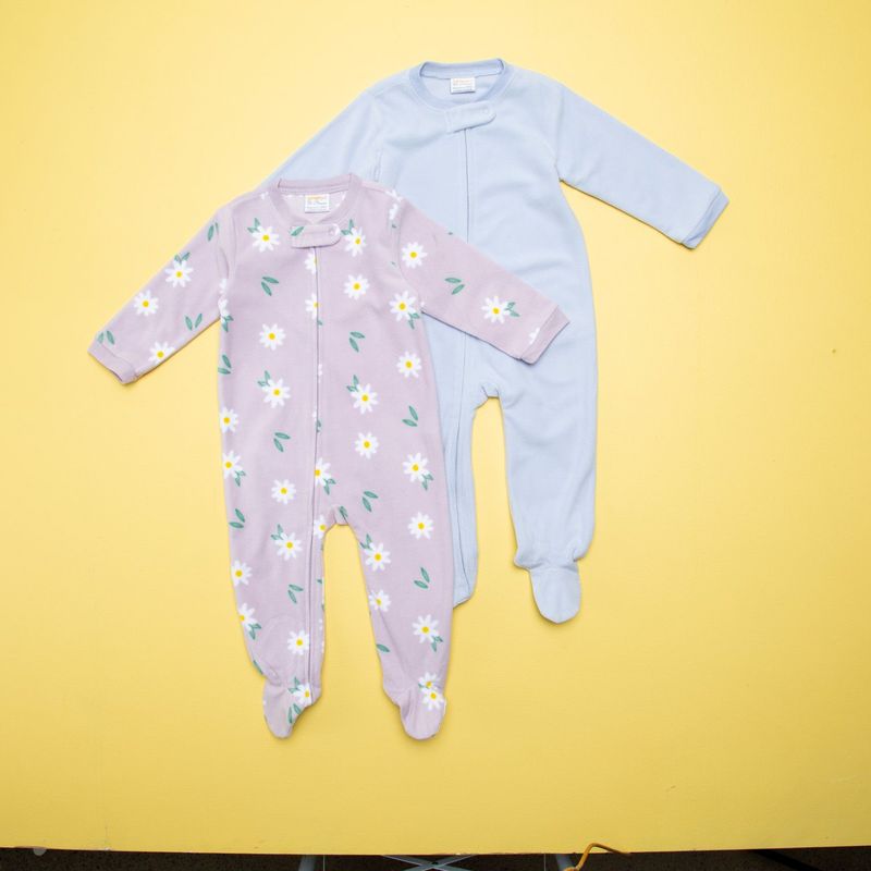 YAMP - Pack de 2 Pijama para Bebé niña Yamp