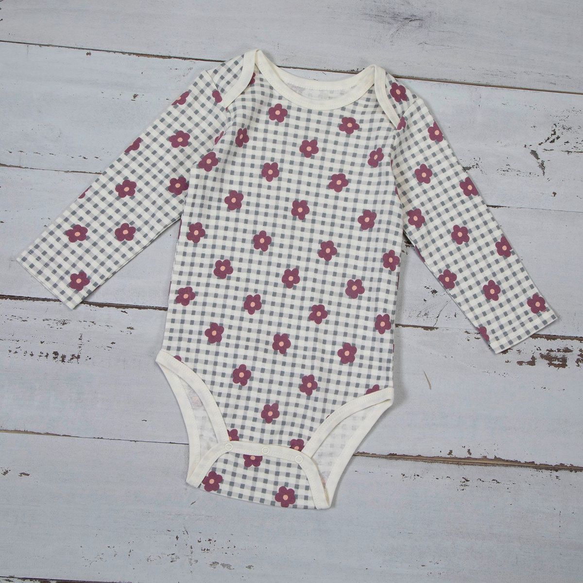 YAMP - Pack de 7 Bodies para Bebé niña en Algodón Yamp