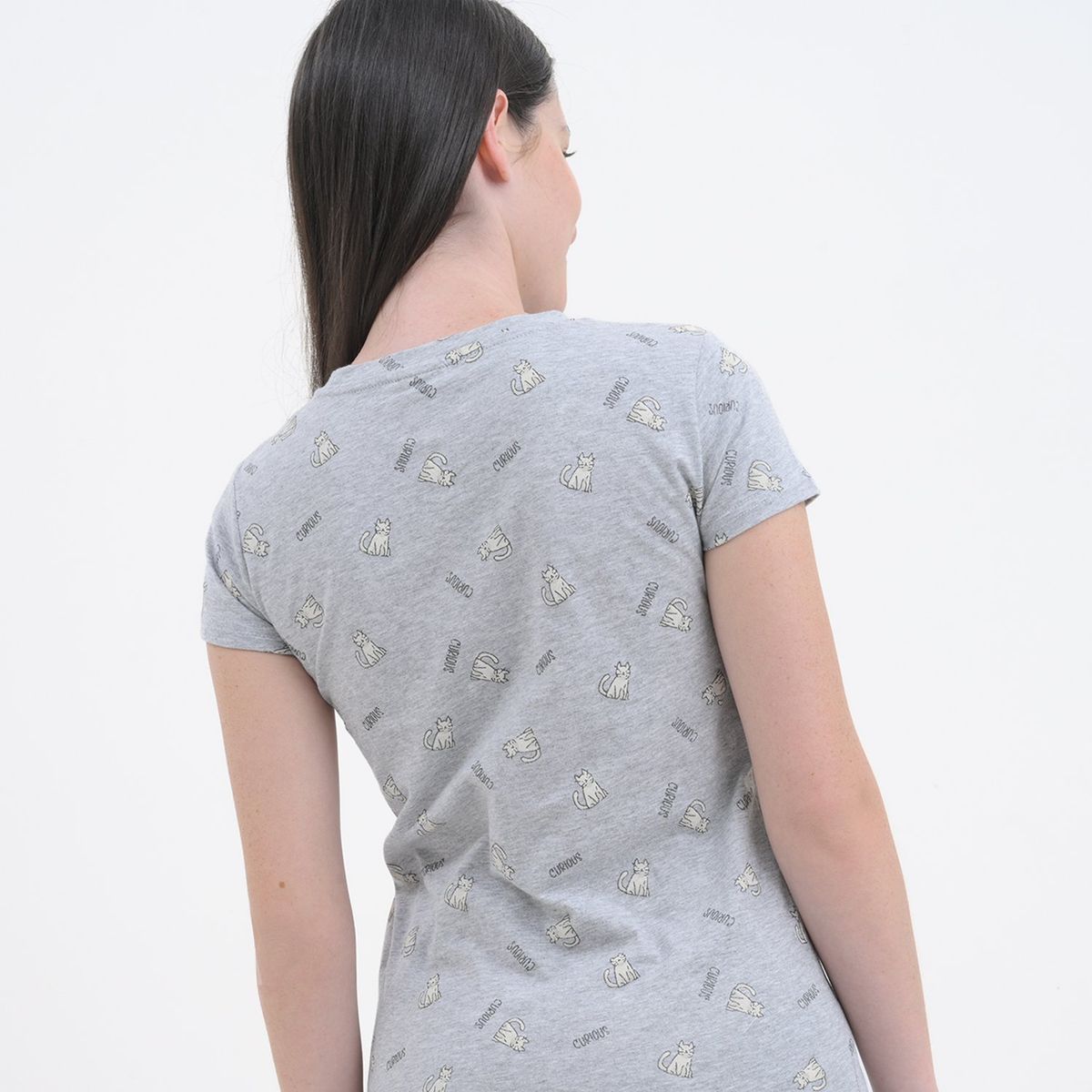 ELV - Camiseta para Niña en Algodón ELV