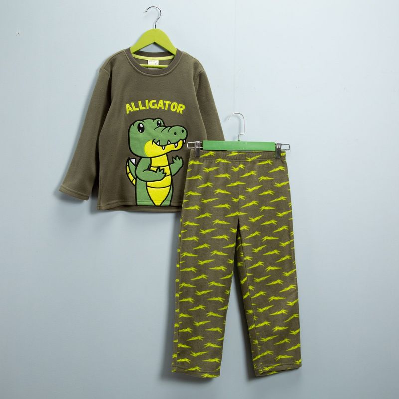 YAMP - Pijama para Niño 2 piezas con Estampado Cintura elásticada Manga larga Yamp