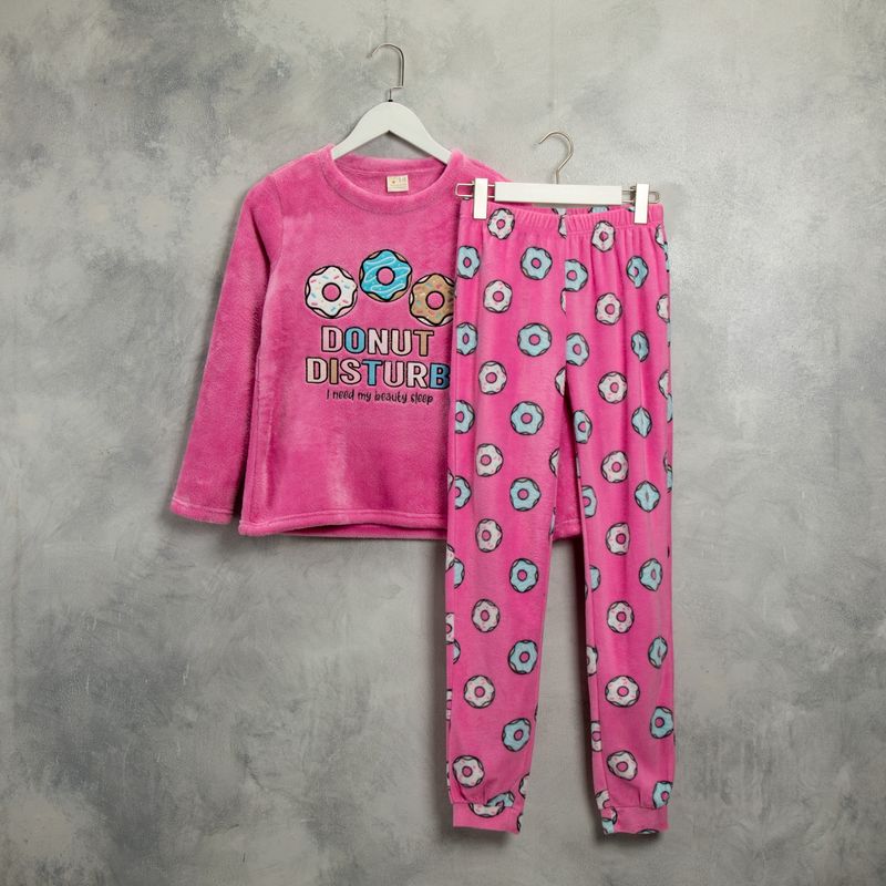 ELV - Pijama Niña Cintura elásticada Manga larga ELV 