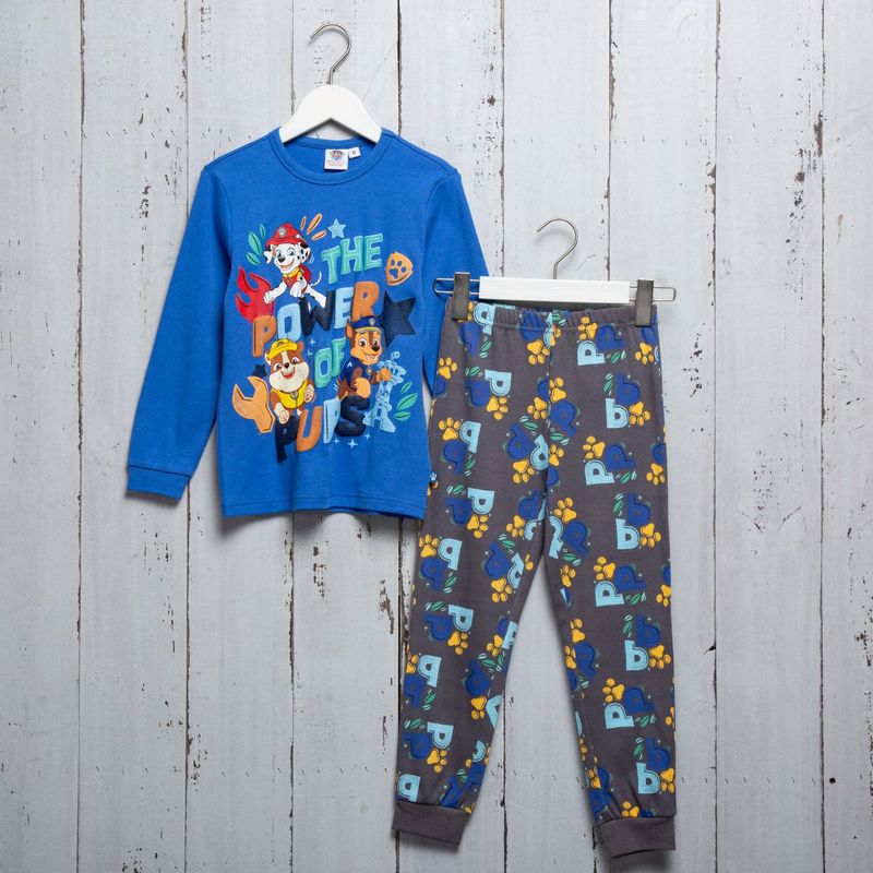 PAW PATROL - Pijama Niño Manga larga en Algodón Paw Patrol