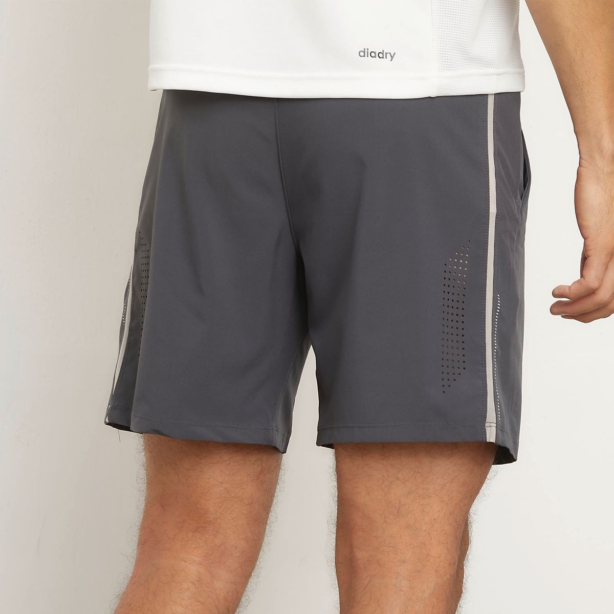 DIADORA - Pantaloneta Deportiva Hombre Diadora Gimnasio y ejercicio