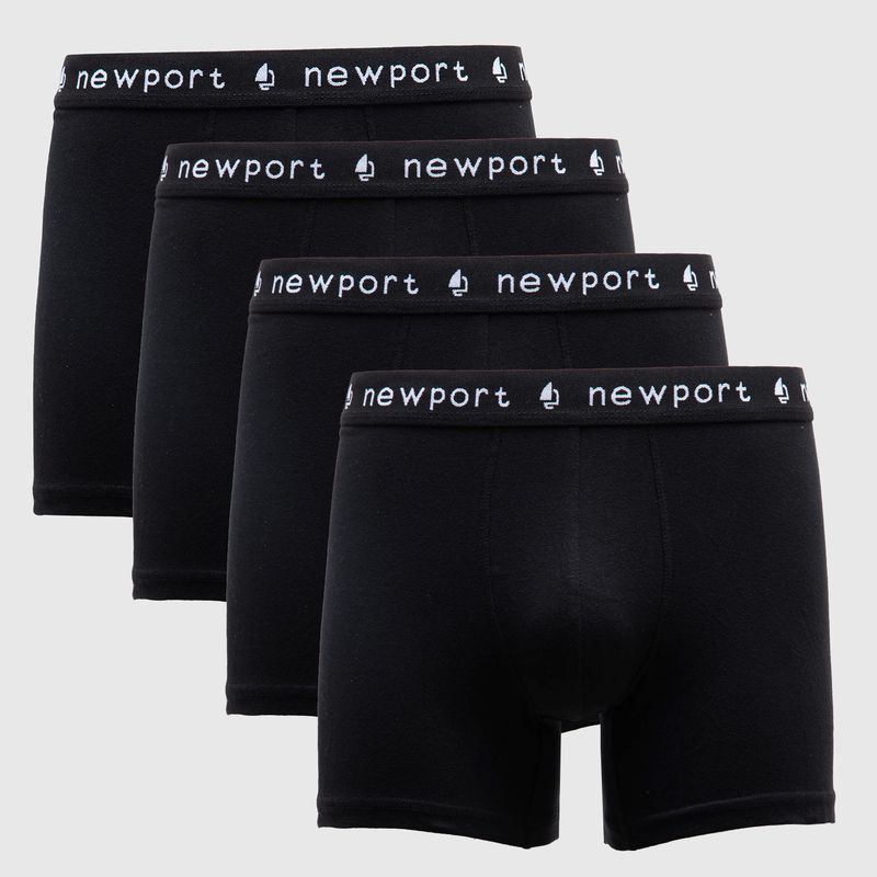 NEWBOAT - Boxers Hombre Pack de 4 de Algodón Newboat