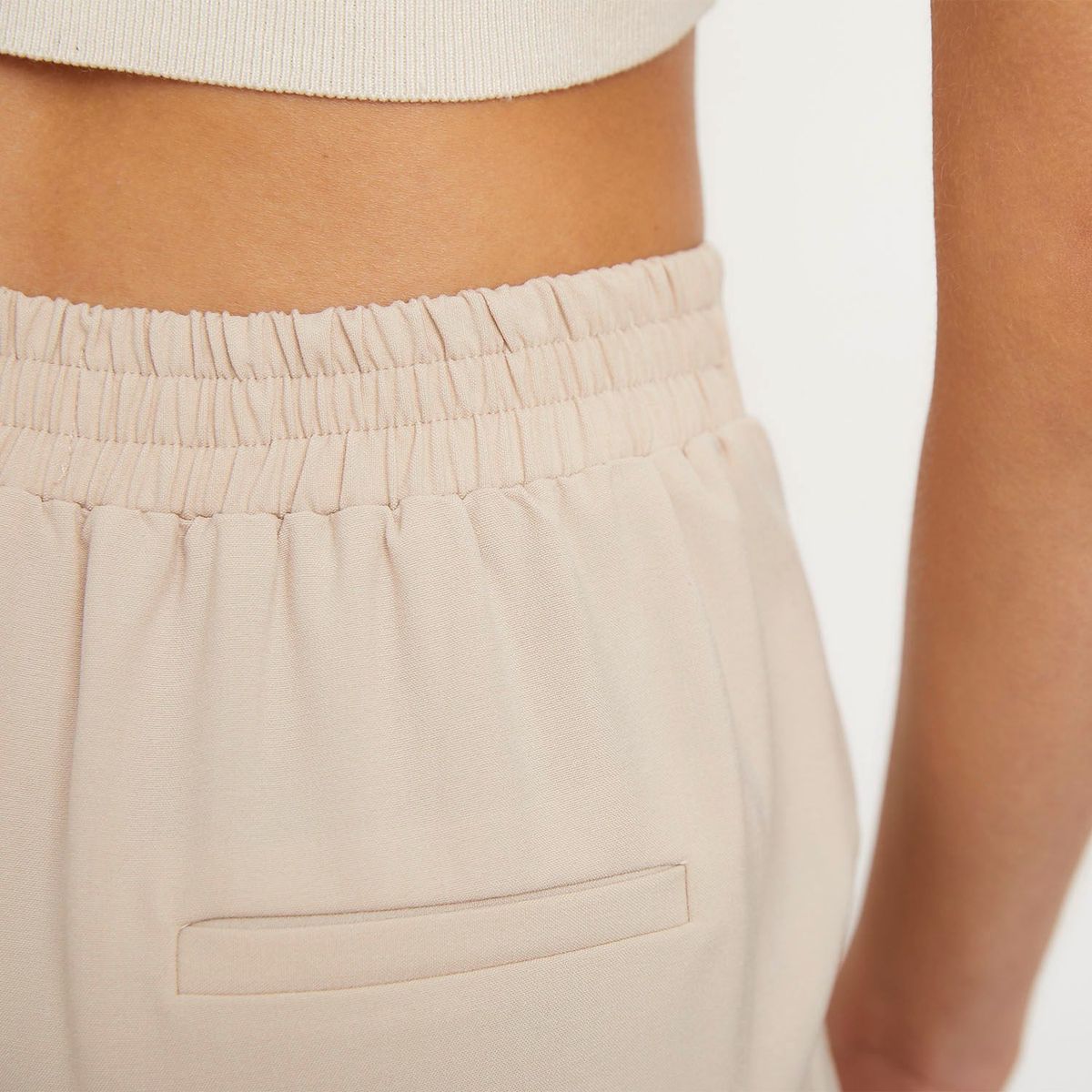 SYBILLA - Pantalón Recto Mujer Tiro alto Sybilla