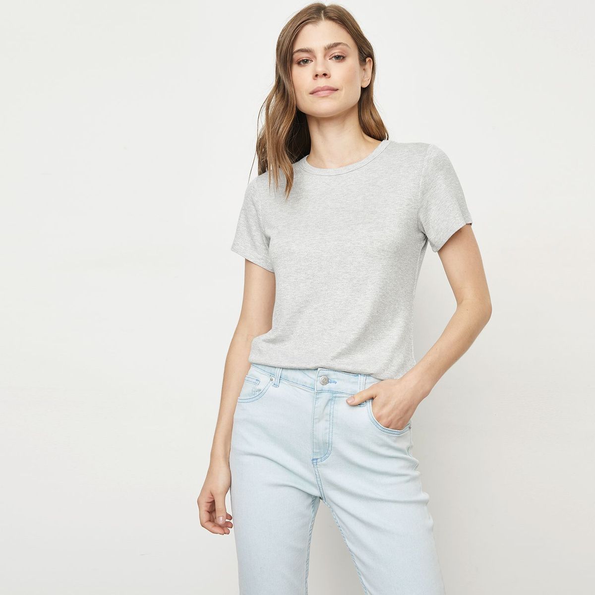 UNIVERSITY CLUB - Blusa para Mujer con Estampado Manga corta University Club