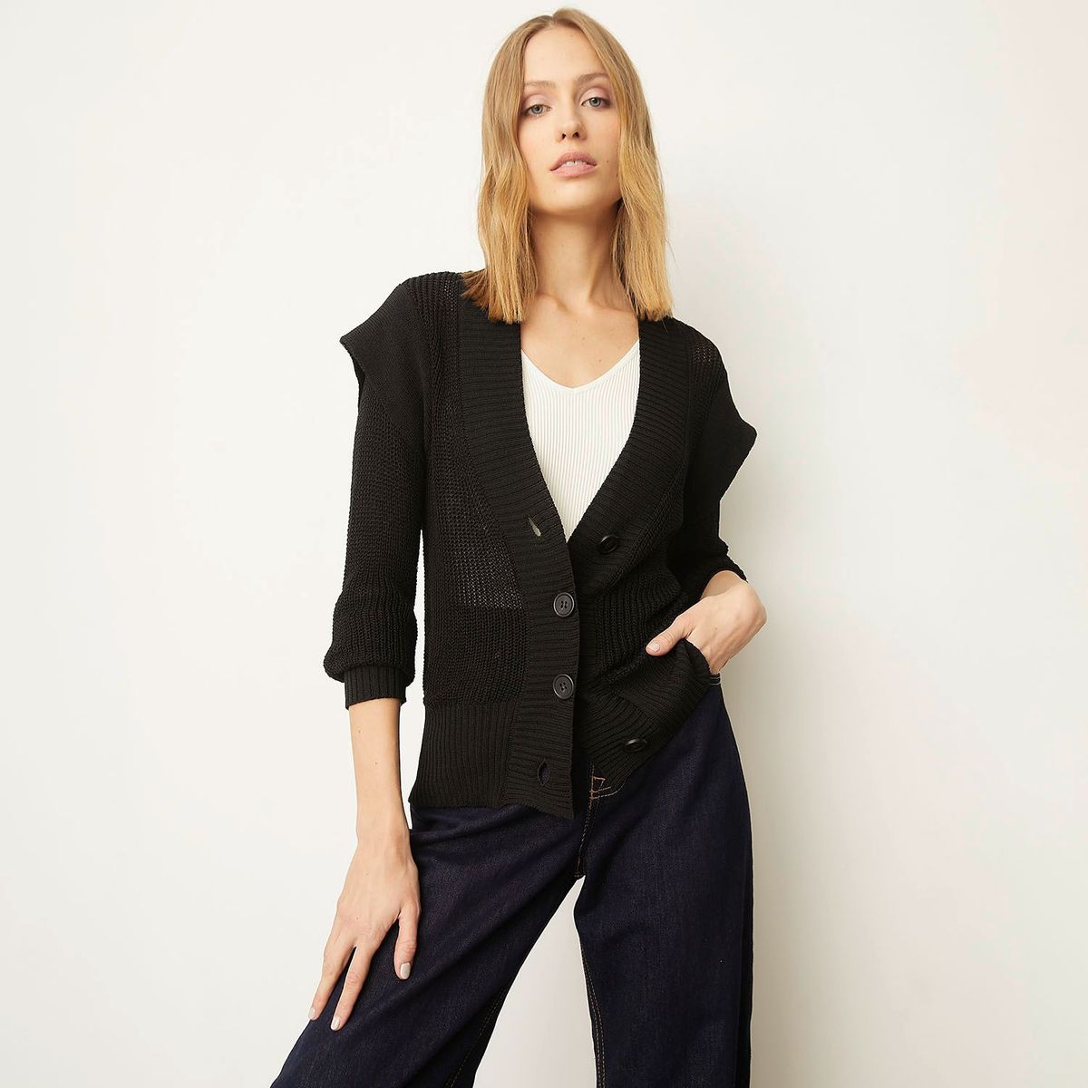 BASEMENT - Cardigan para Mujer Basement