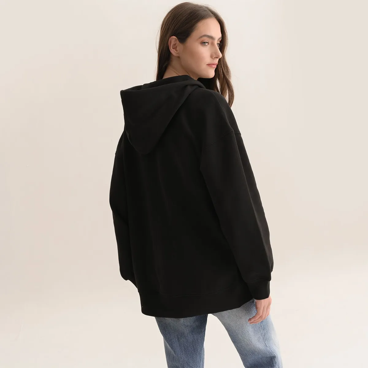 SYBILLA - Hoodie para Mujer de Algodón Sybilla