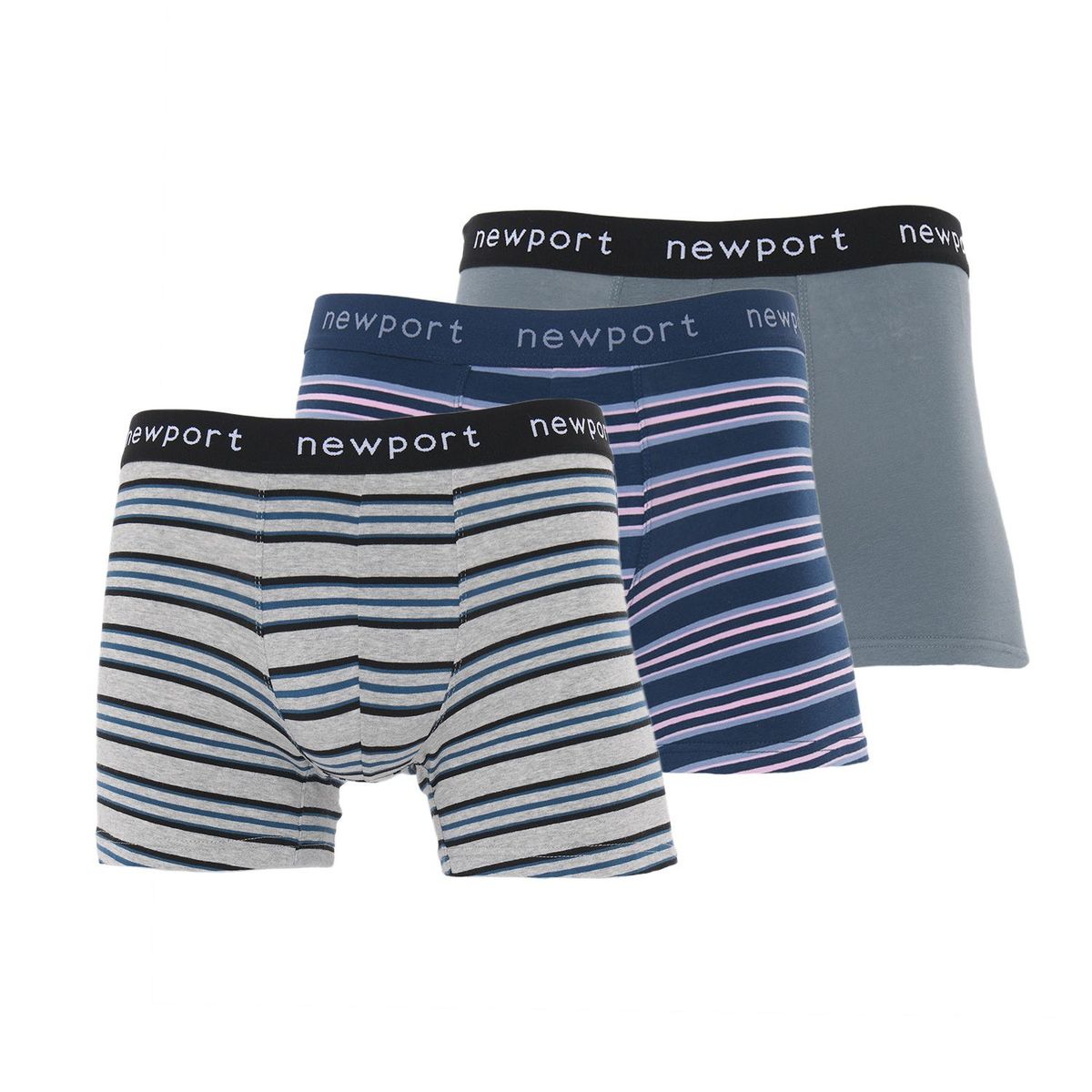 NEWPORT - Boxers Hombre Pack de 3 de Algodón NEWPORT