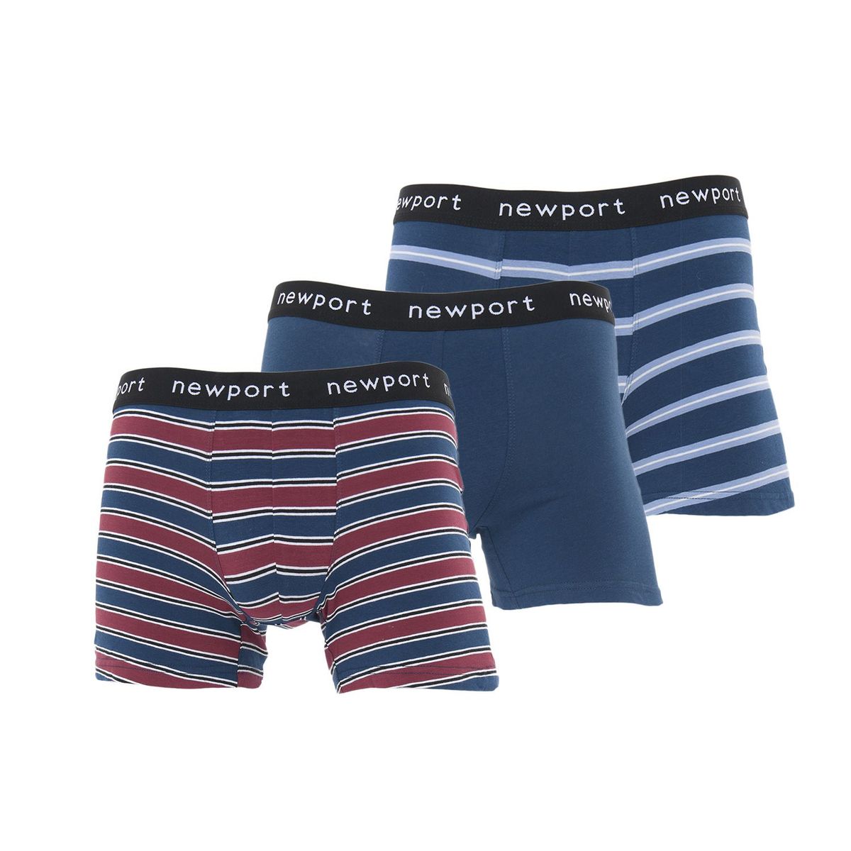 NEWPORT - Boxers Hombre Pack de 3 de Algodón NEWPORT