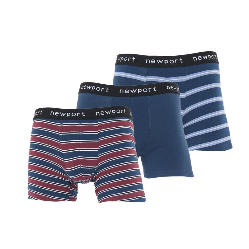 NEWBOAT - Boxers para Hombre Pack de 3 Newboat