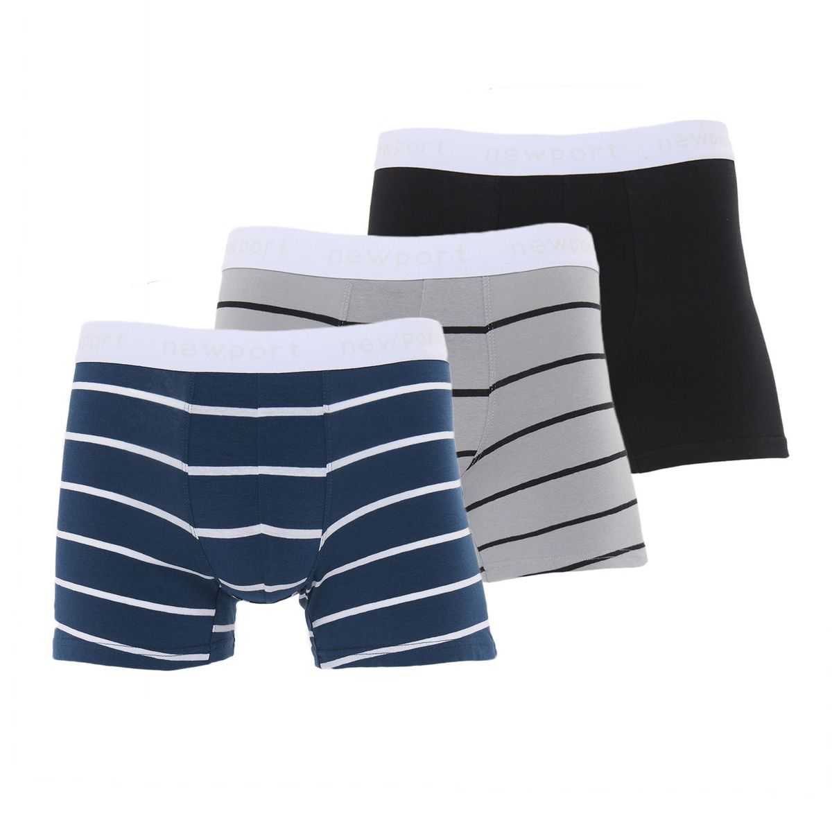 NEWPORT - Boxers Hombre Pack de 3 de Algodón NEWPORT