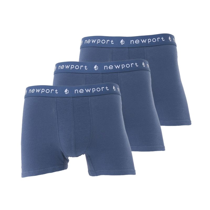 NEWPORT - Boxers para Hombre Pack de 3 Newboat