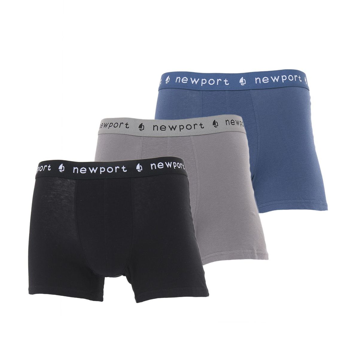 NEWPORT - Boxers Hombre Pack de 3 de Algodón NEWPORT