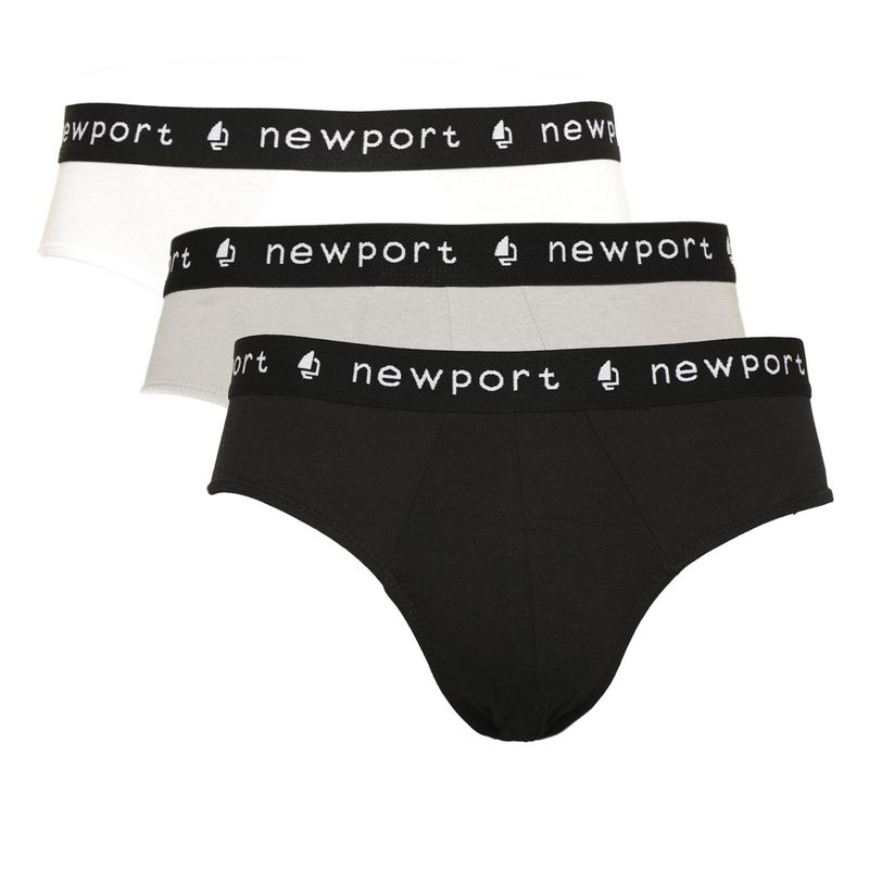 NEWPORT - Calzoncillos Hombre Pack de 3 de Algodón Newboat