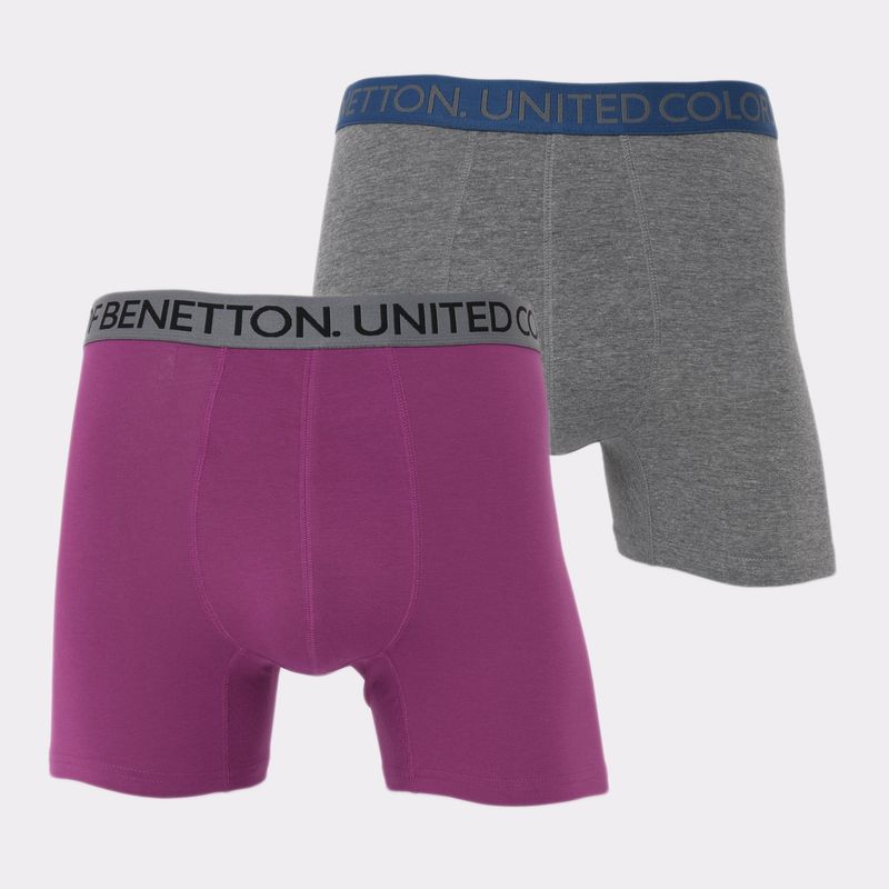 BENETTON - Boxers para Hombre Pack de 2 Benetton