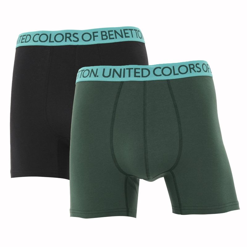 BENETTON - Boxers para Hombre Pack de 2 Benetton