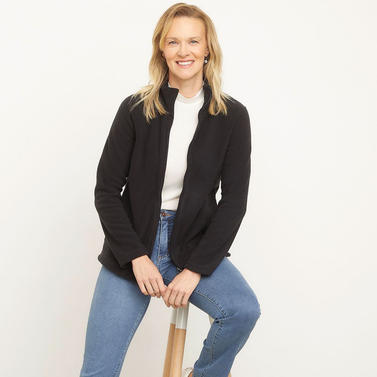 NEWPORT - Saco Polar Mujer Slim fit Newport