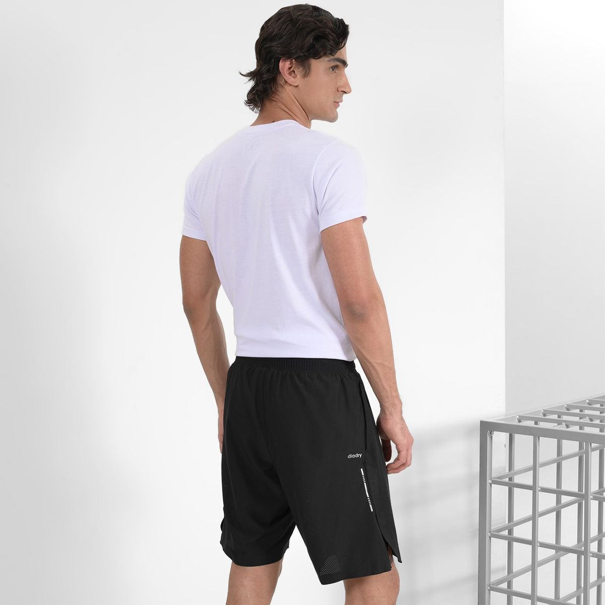 DIADORA - Pantaloneta deportiva hombre Diadora
