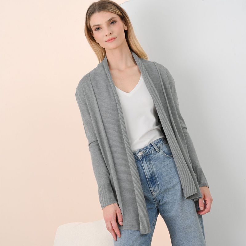 BASEMENT - Cardigan para Mujer Basement