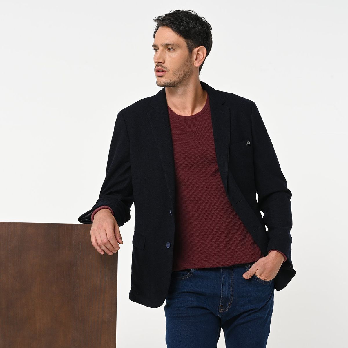 LA MARTINA - Chaqueta Hombre Lana La Martina