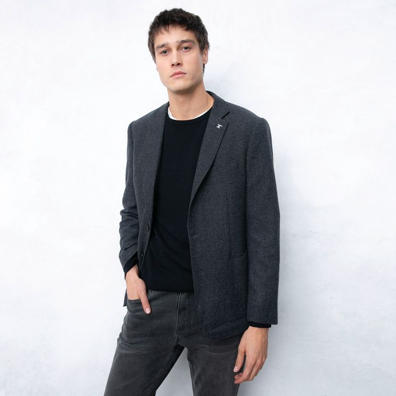 WOLF & HANK - Blazer Hombre Lana Wolf & Hank