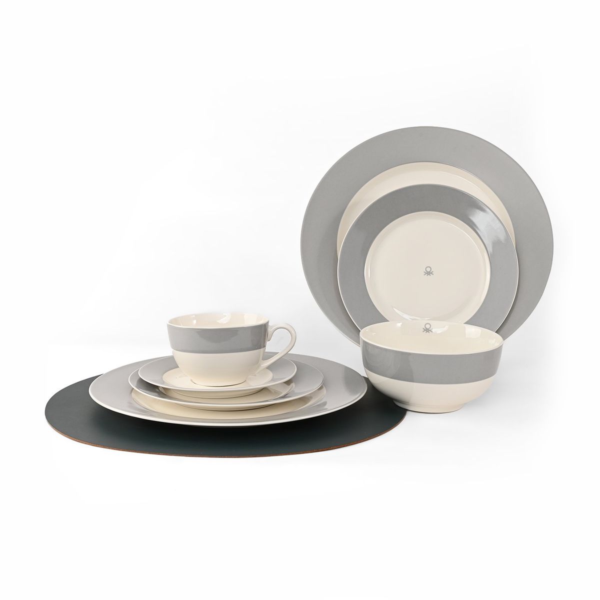 BENETTON - Juego de vajilla Benetton 6 Piezas