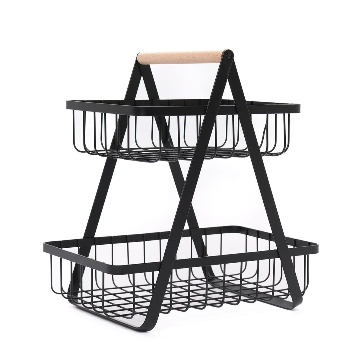 MICA - Canastos de picnic Metal 27.3 cm x 17.5 cm