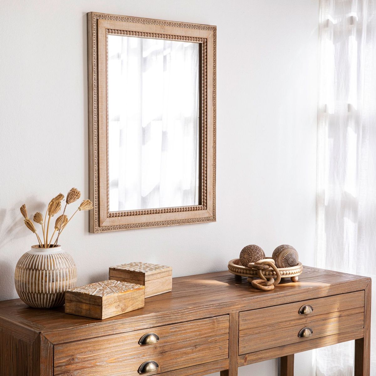 ROBERTA ALLEN - Espejo de pared Decorativo 80 cm x 60 cm  Roberta Allen