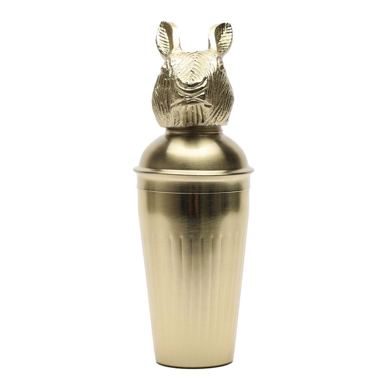 BASEMENT HOME - Shaker Coctelera Conejo Dorado Bar Antique 8.2 X 20 Cm Basement Home