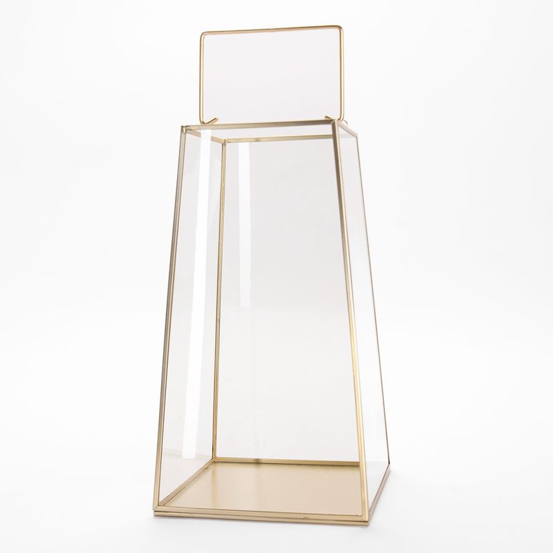 ROBERTA ALLEN - Farol Vidrio 30 x 15 cm