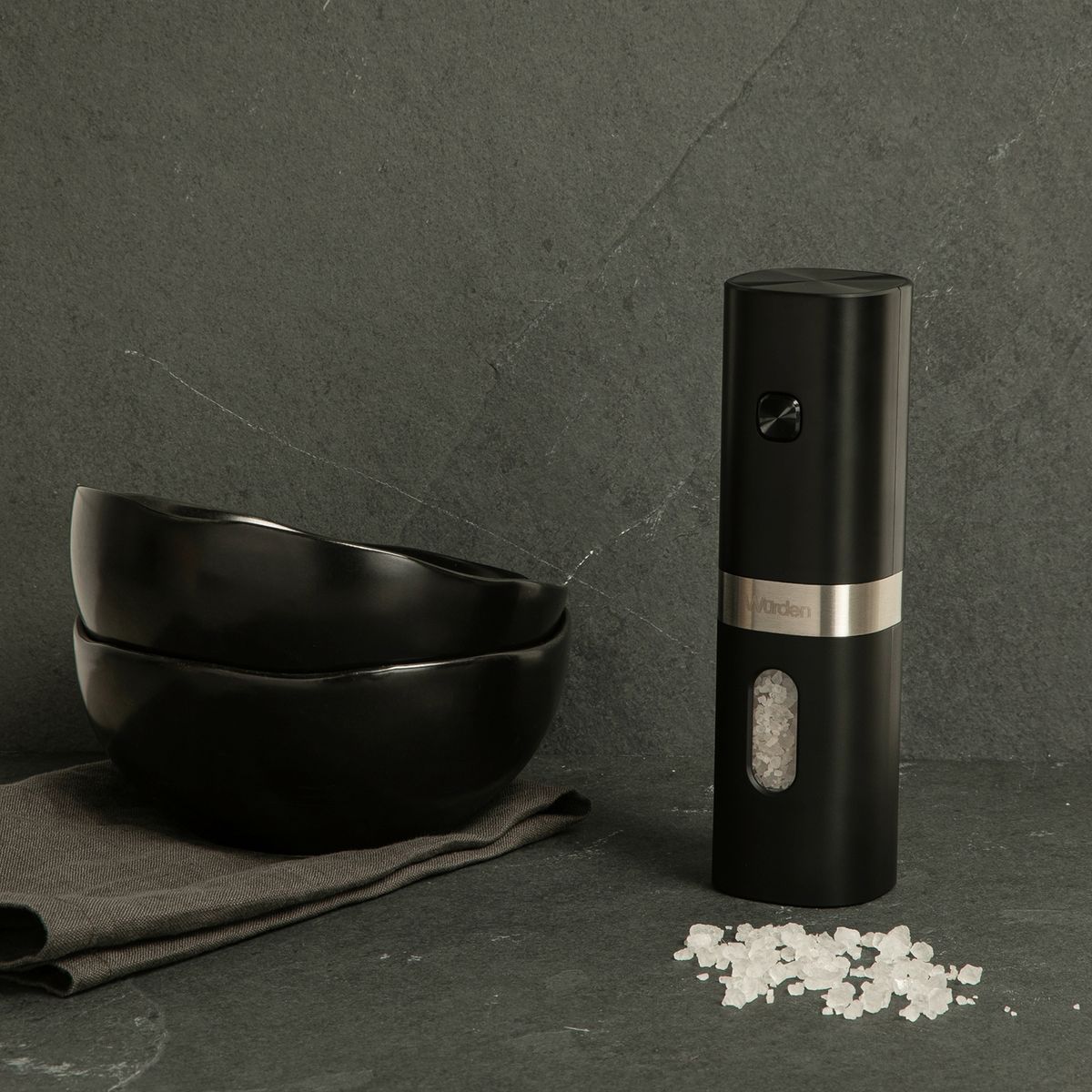 WURDEN - Set salero-pimentero de cocina Plástico 2 Piezas