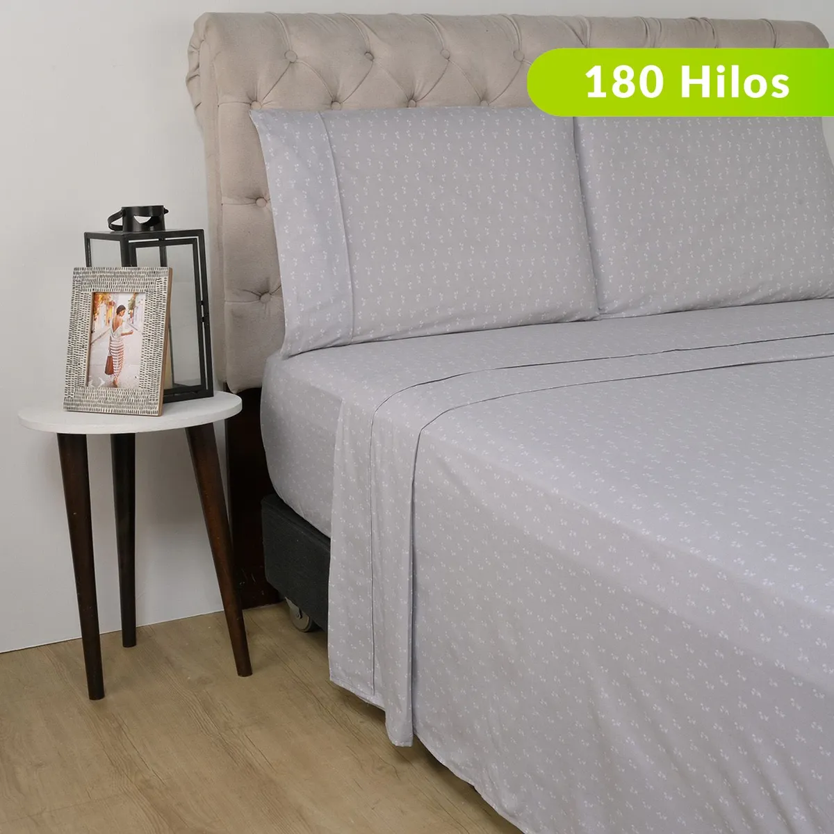 ROBERTA ALLEN - Sábanas de Algodón 180 Hilos Suave Roberta Allen Tiare. Juegos de Sábanas Estampadas para cama Sencillo, Doble, Queen y King