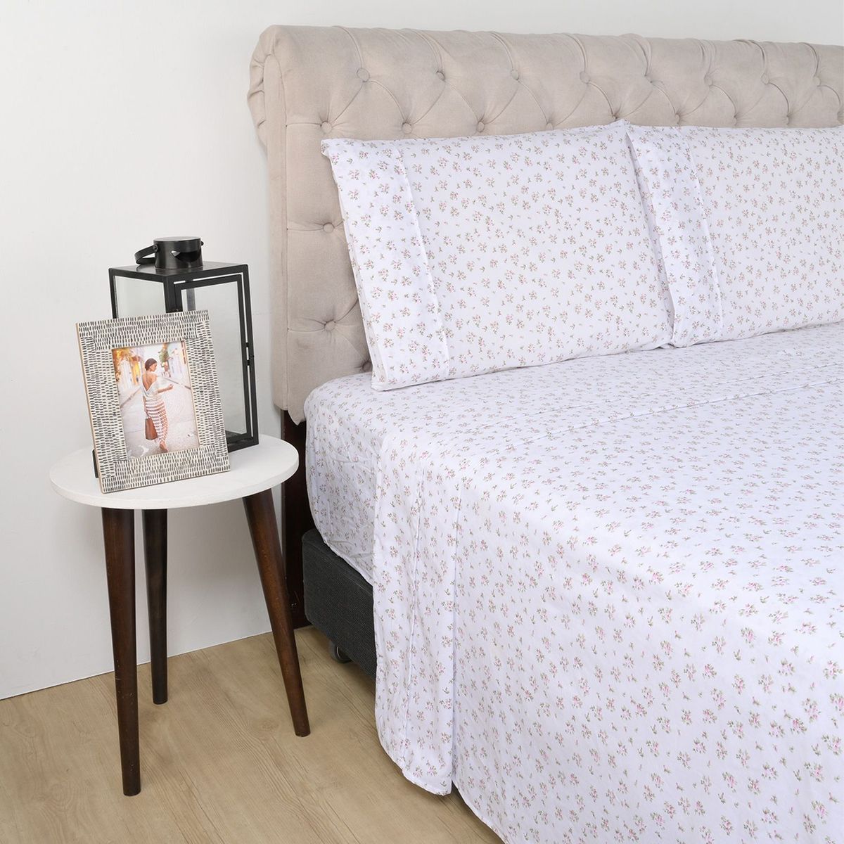 ROBERTA ALLEN - Sábanas de Algodón 180 Hilos Suave Roberta Allen Ingrid. Juegos de Sábanas Estampadas para cama Sencillo, Doble, Queen y King