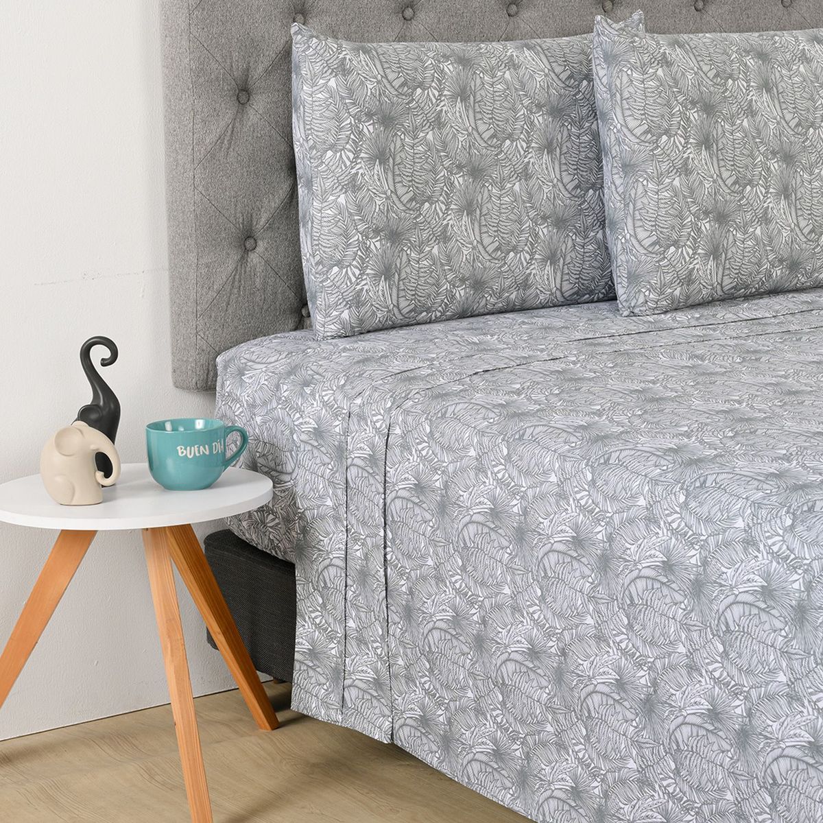 MICA - Sábanas de Algodón 180 Hilos Suave Mica . Juegos de Sábanas Estampadas para cama Sencillo, Doble, Queen y King