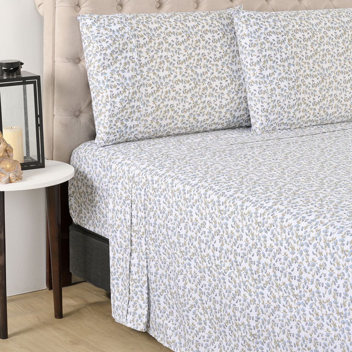 ROBERTA ALLEN - Sábanas de Polialgodón 180 Hilos Suave Roberta Allen Reni. Juegos de Sábanas Estampadas para cama Sencilla, Doble, Queen y King