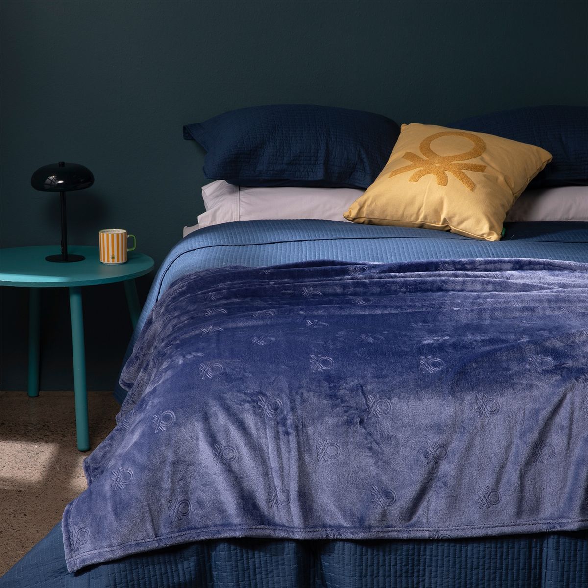 BENETTON - Manta Franel 130 x 150 cm