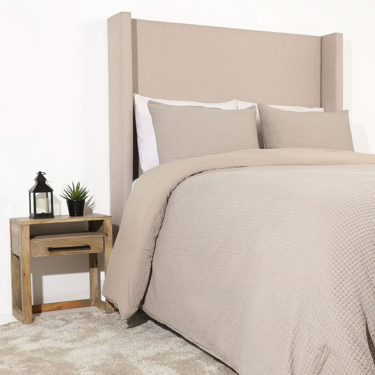 BASEMENT HOME - Cubrelecho Poliéster Waf