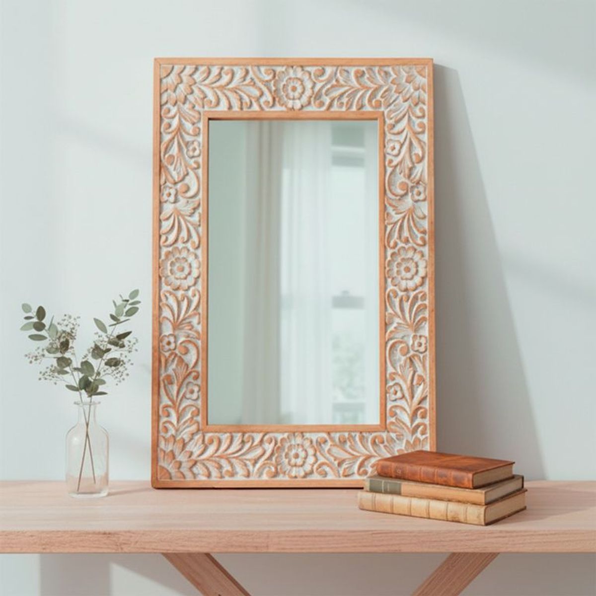 ROBERTA ALLEN - Espejo de pared 50 x 70 cm Cuadrado Roberta Allen