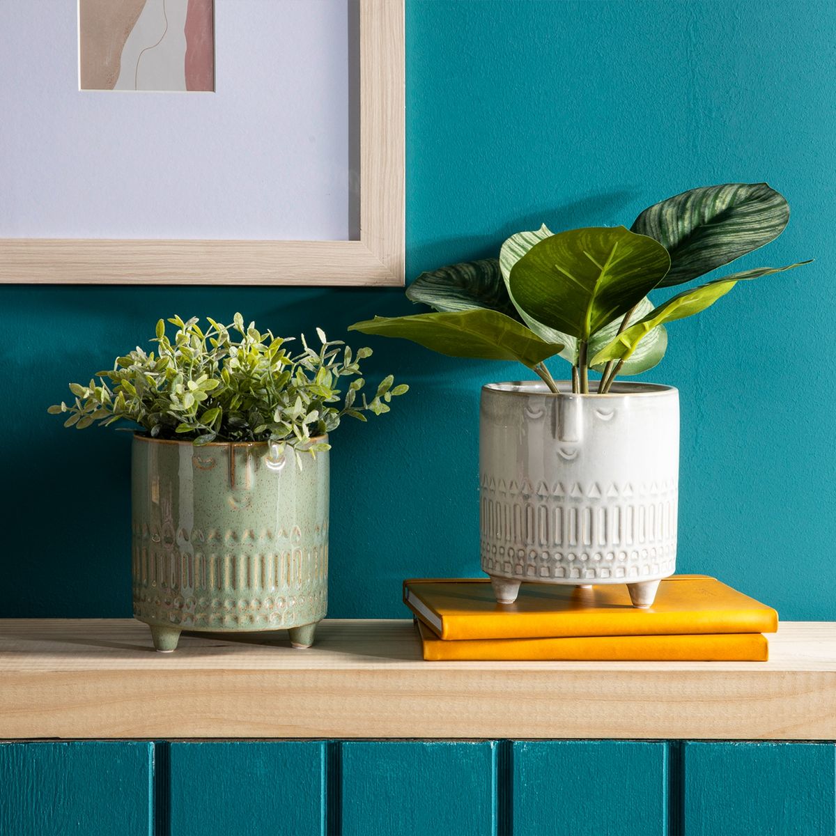 MICA - Macetera Gres 13.5x12 cm