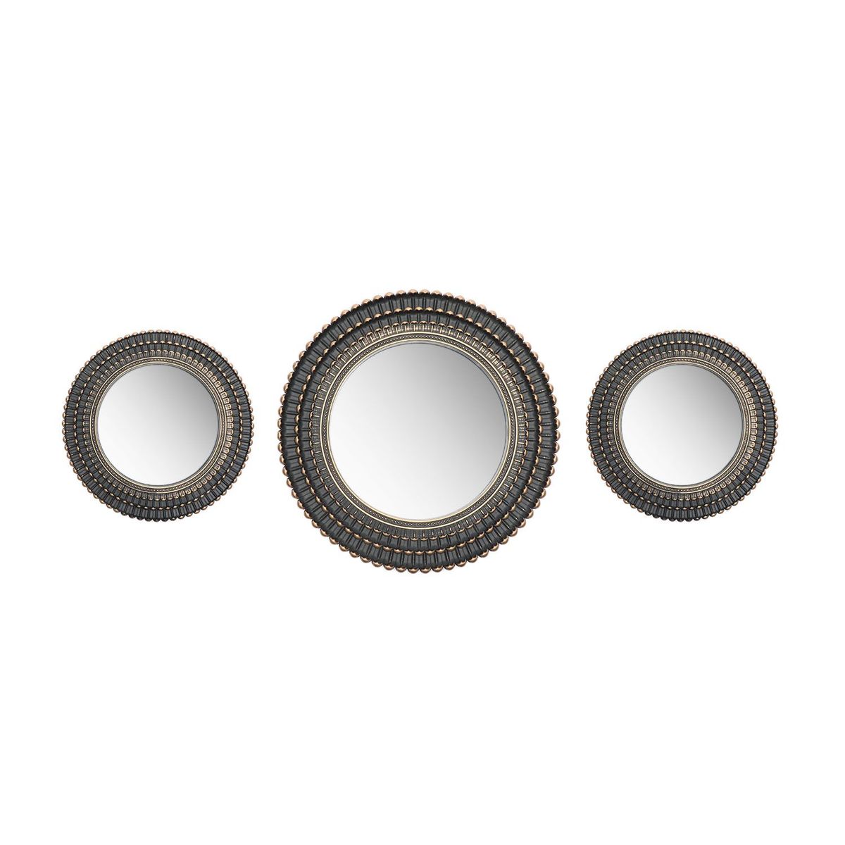 MICA - Espejos de pared Decorativo 39cm 39cm Redonda MICA