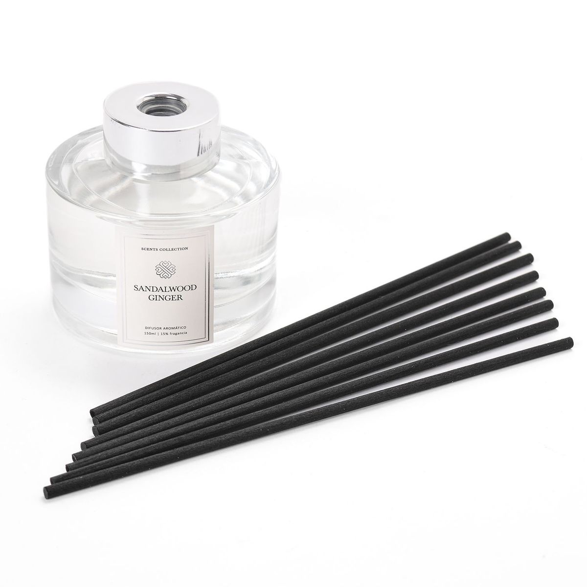 BASEMENT HOME - Difusor aroma de Sandalo y Jengibre 20.5 x 8.6 cm