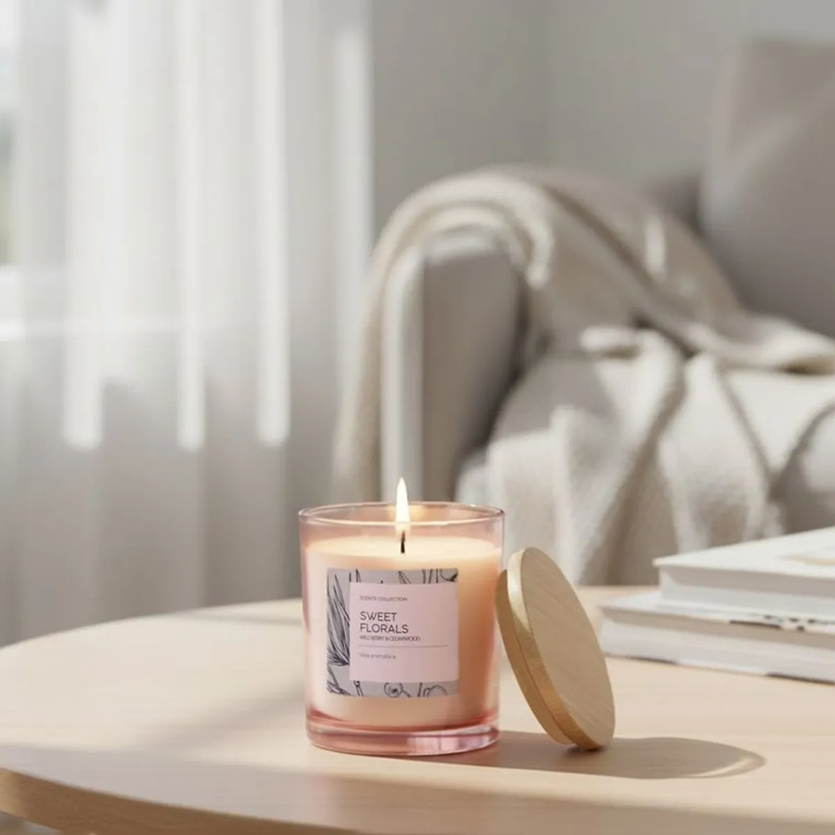 ROBERTA - Vela aromática Cera 10 x 8.2 cm